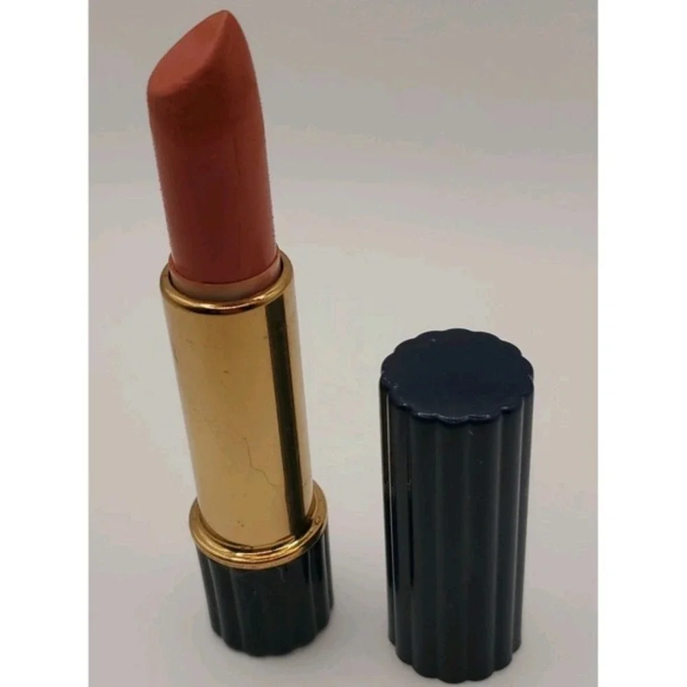 Vintage Estee Lauder All‎ Day Lipstick NECTAR Navy Ribbed